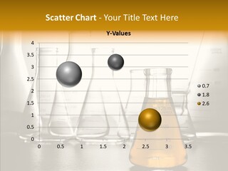 Gasoline Experiment Erlenmeyer PowerPoint Template