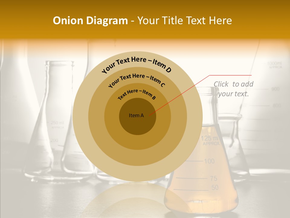 Gasoline Experiment Erlenmeyer PowerPoint Template
