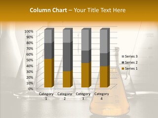 Gasoline Experiment Erlenmeyer PowerPoint Template