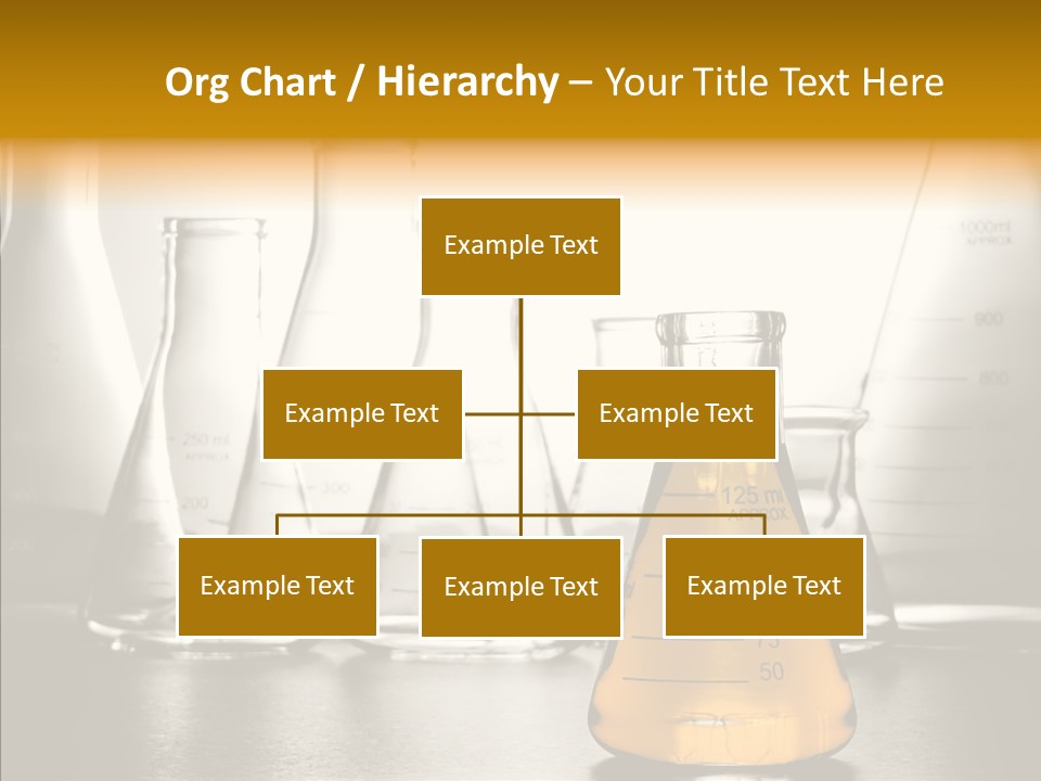 Gasoline Experiment Erlenmeyer PowerPoint Template