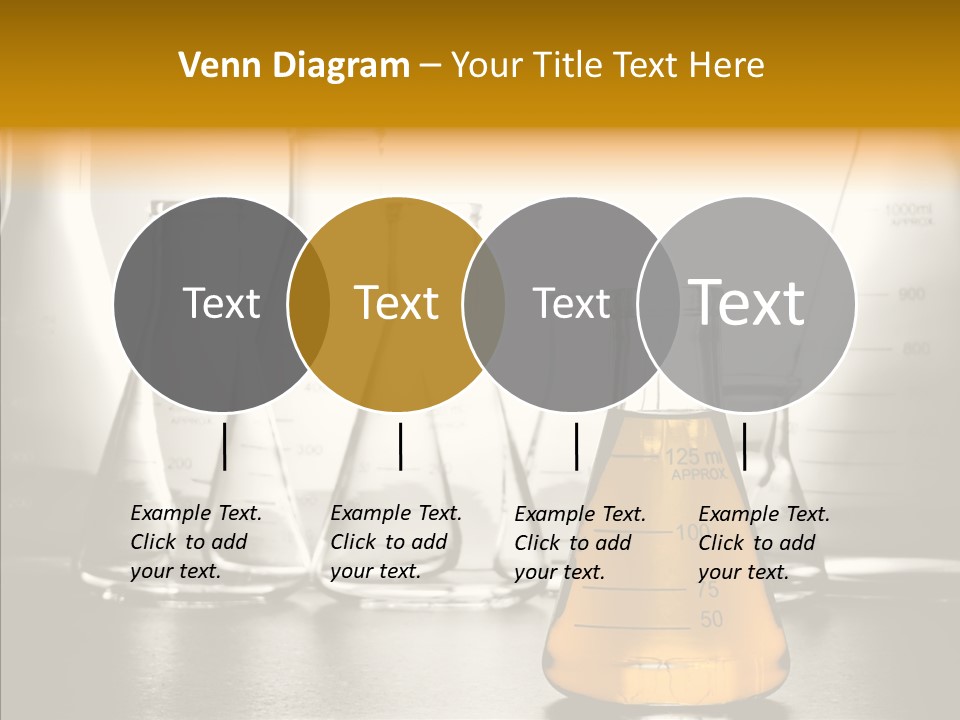 Gasoline Experiment Erlenmeyer PowerPoint Template