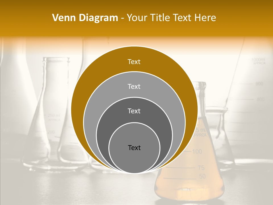 Gasoline Experiment Erlenmeyer PowerPoint Template