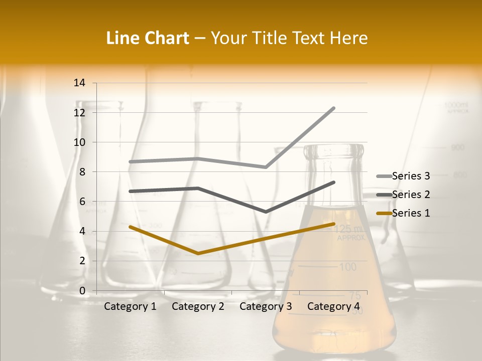 Gasoline Experiment Erlenmeyer PowerPoint Template