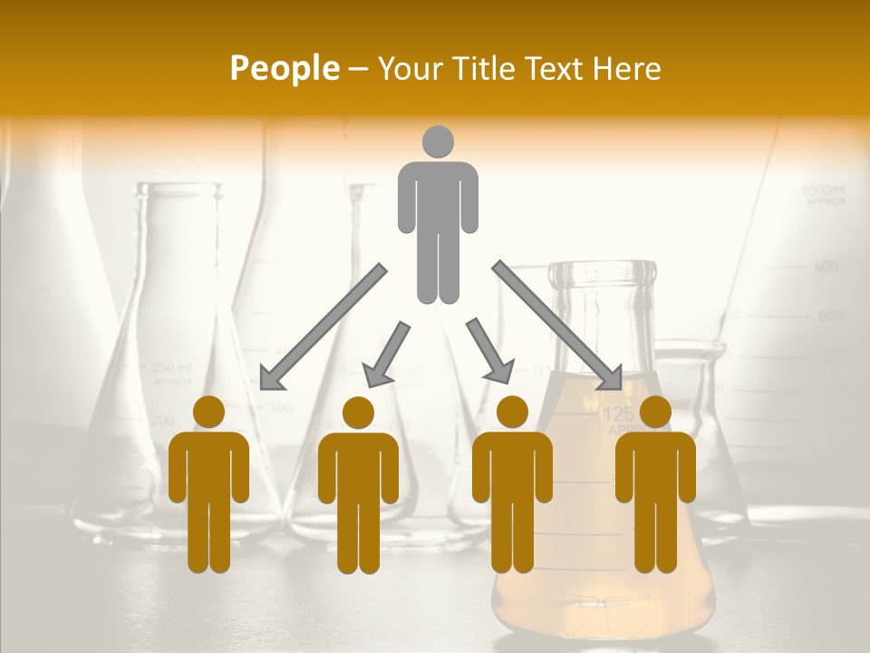 Gasoline Experiment Erlenmeyer PowerPoint Template