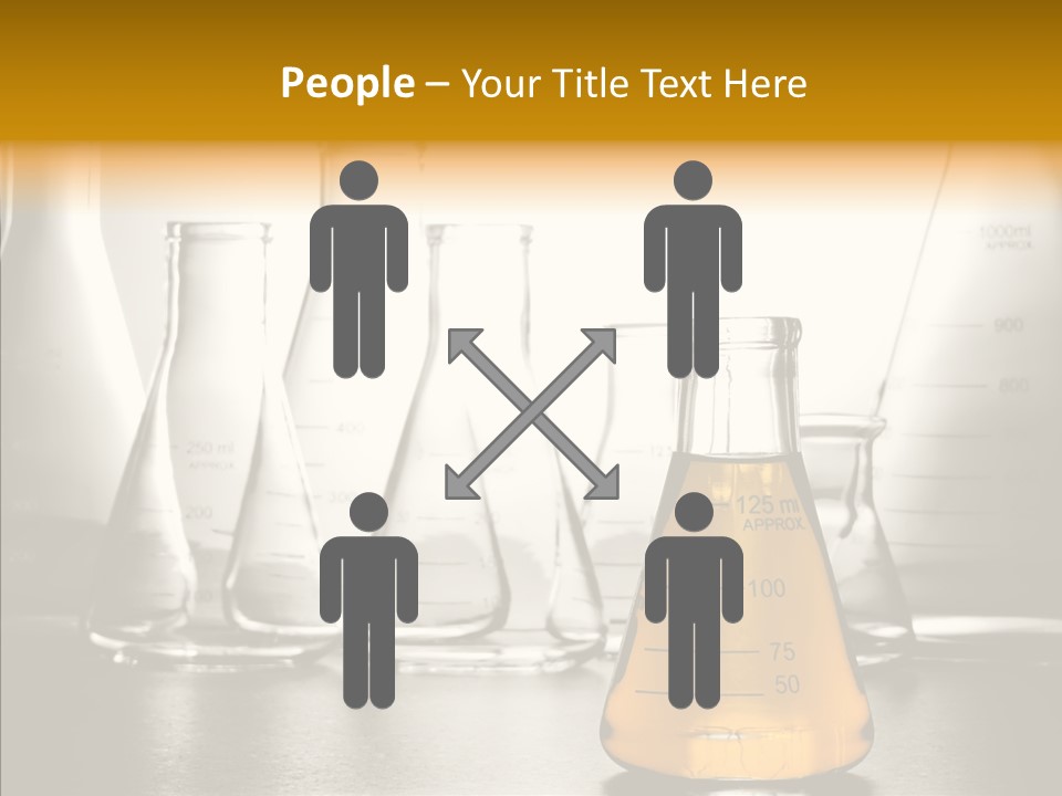 Gasoline Experiment Erlenmeyer PowerPoint Template