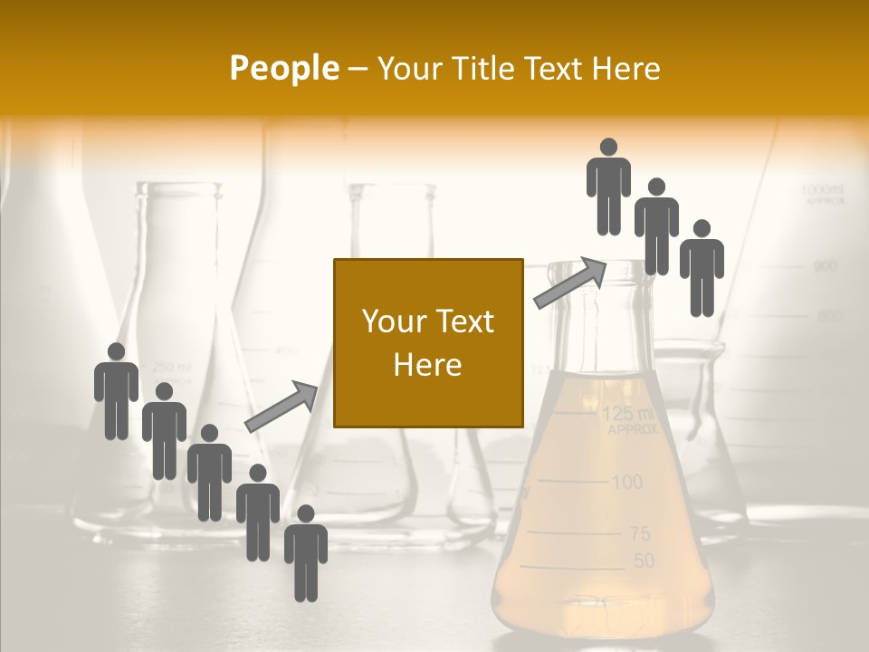 Gasoline Experiment Erlenmeyer PowerPoint Template