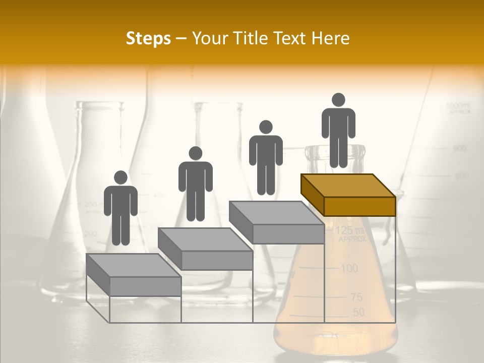 Gasoline Experiment Erlenmeyer PowerPoint Template