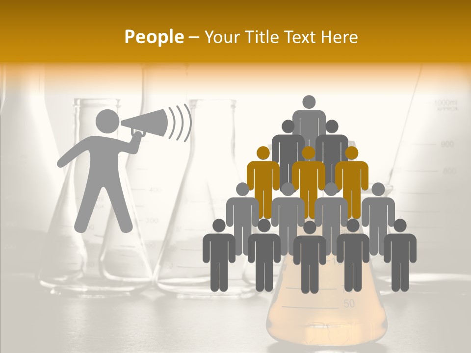 Gasoline Experiment Erlenmeyer PowerPoint Template