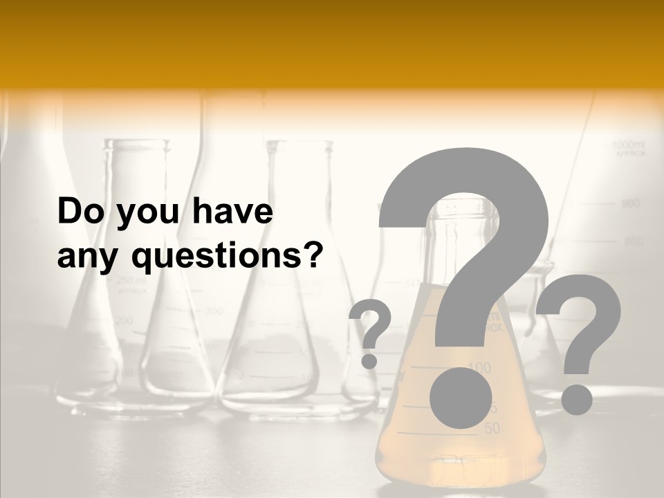 Gasoline Experiment Erlenmeyer PowerPoint Template