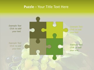 Vivid Vegetation Grape PowerPoint Template