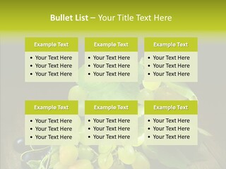 Vivid Vegetation Grape PowerPoint Template