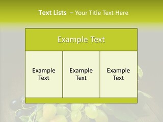 Vivid Vegetation Grape PowerPoint Template