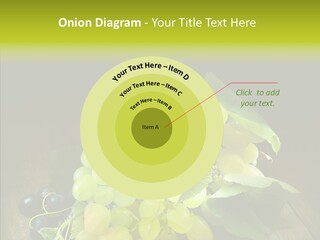 Vivid Vegetation Grape PowerPoint Template