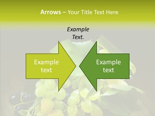 Vivid Vegetation Grape PowerPoint Template