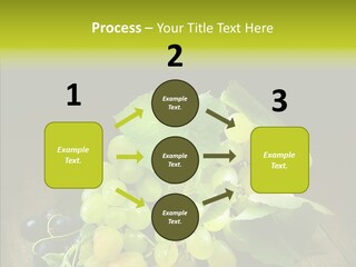 Vivid Vegetation Grape PowerPoint Template