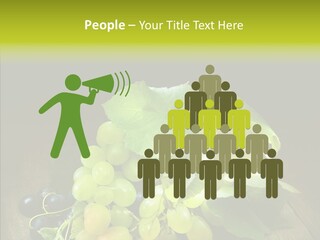 Vivid Vegetation Grape PowerPoint Template