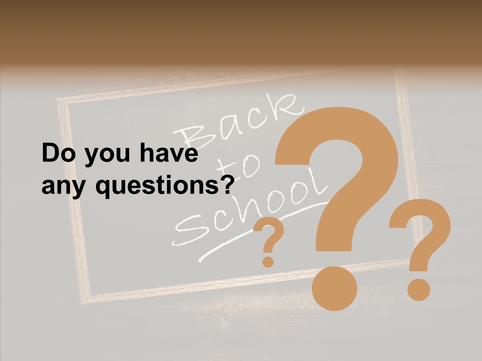 Textured Writing Down Wooden PowerPoint Template