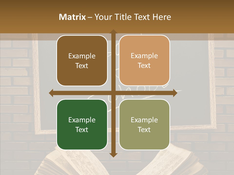 Blackboard Construction Writing PowerPoint Template
