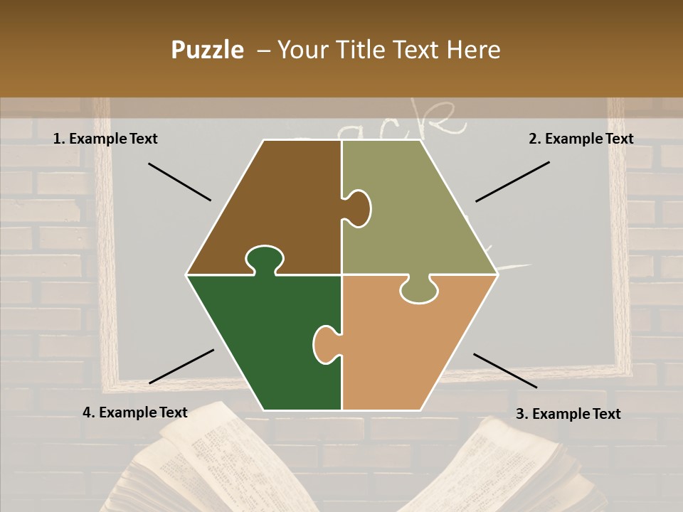 Blackboard Construction Writing PowerPoint Template