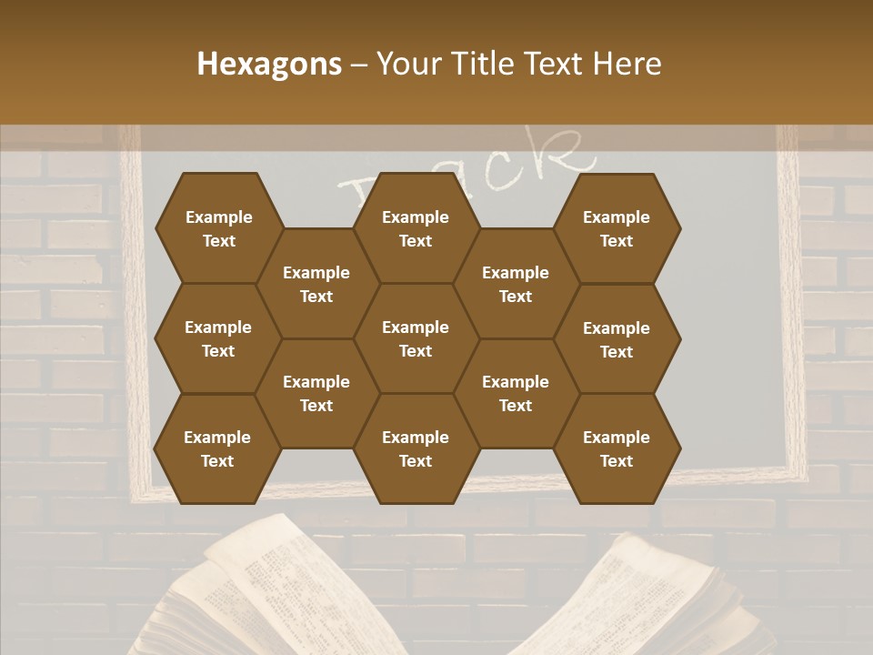 Blackboard Construction Writing PowerPoint Template