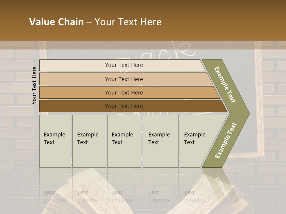 Blackboard Construction Writing PowerPoint Template