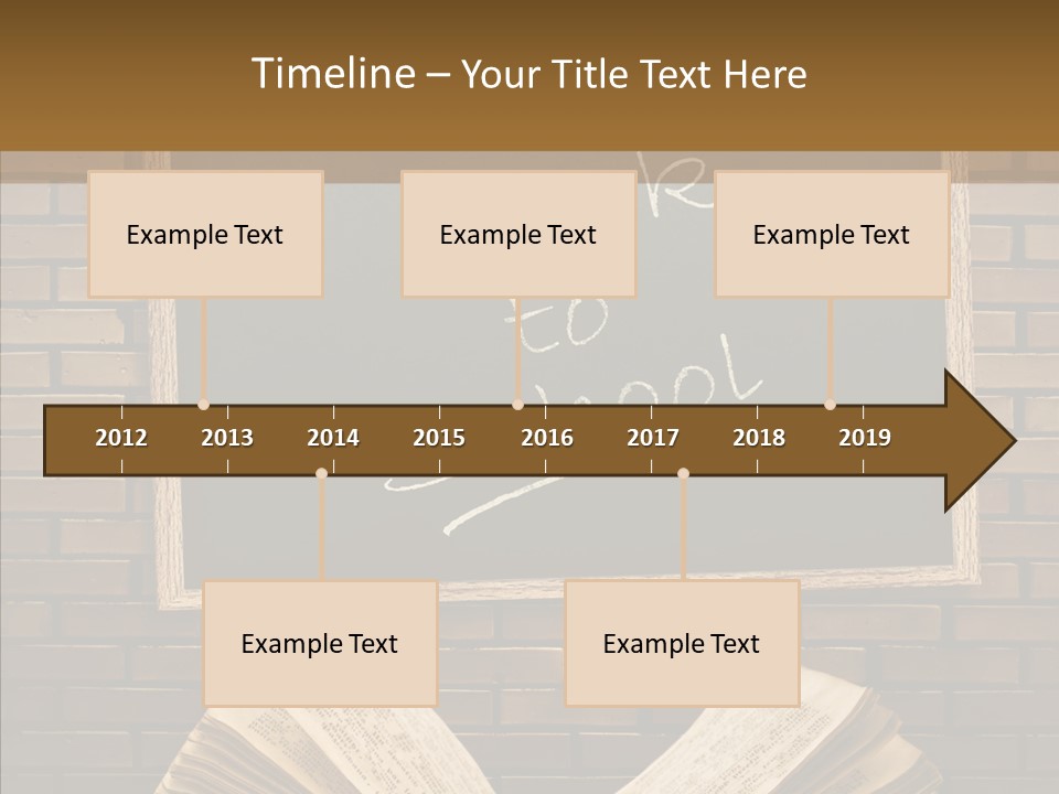 Blackboard Construction Writing PowerPoint Template