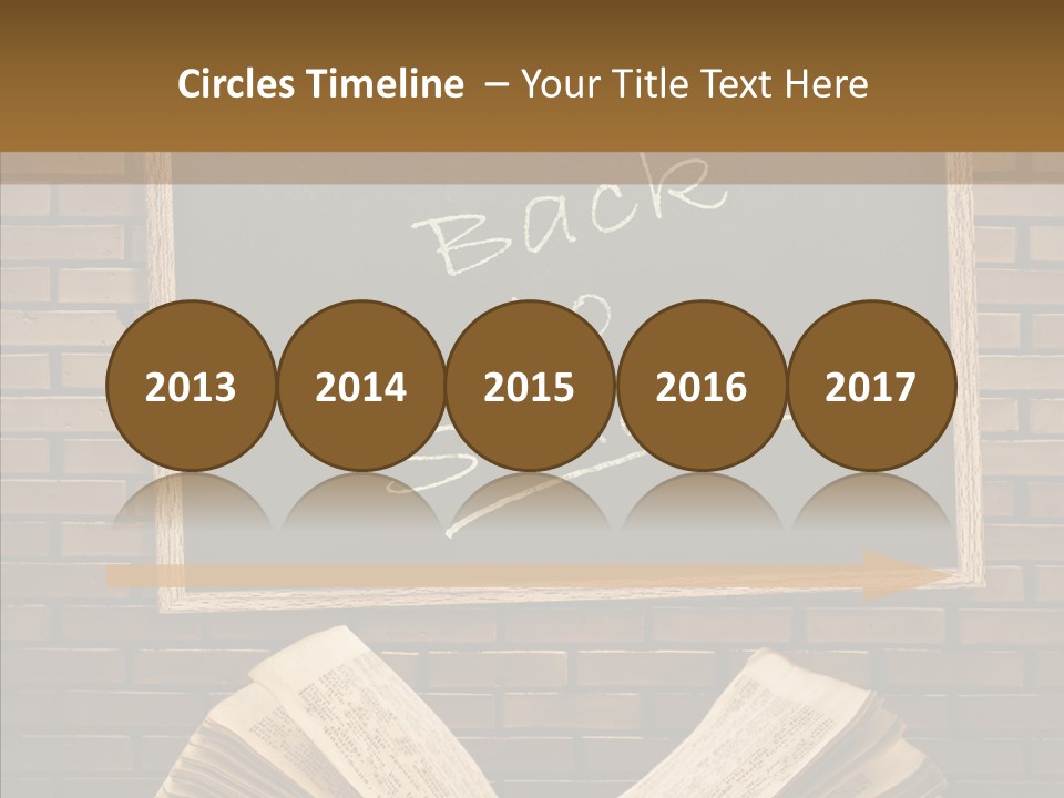 Blackboard Construction Writing PowerPoint Template