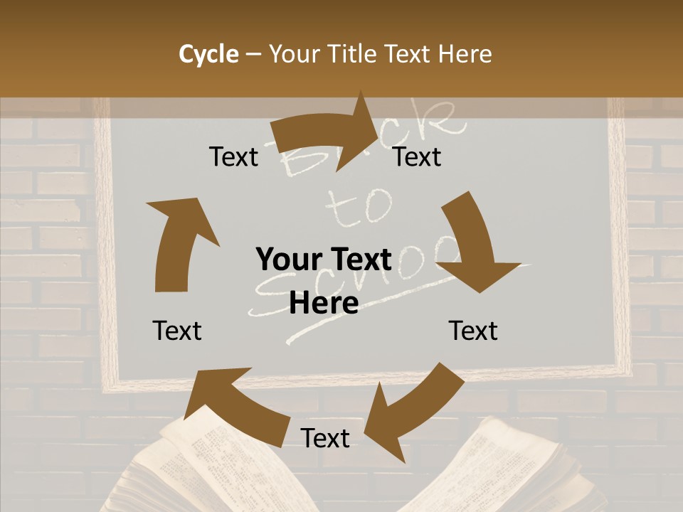 Blackboard Construction Writing PowerPoint Template