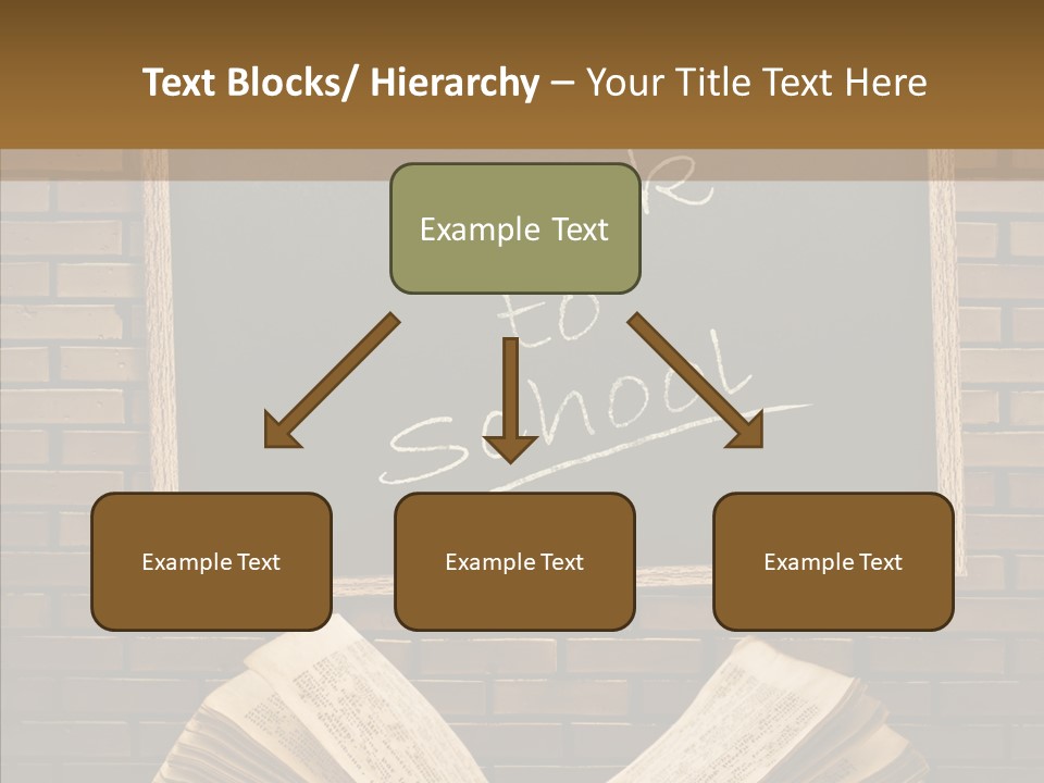 Blackboard Construction Writing PowerPoint Template