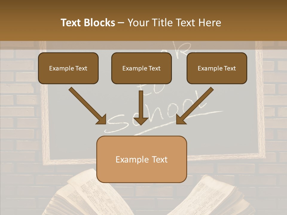Blackboard Construction Writing PowerPoint Template