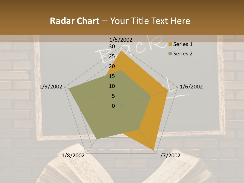 Blackboard Construction Writing PowerPoint Template