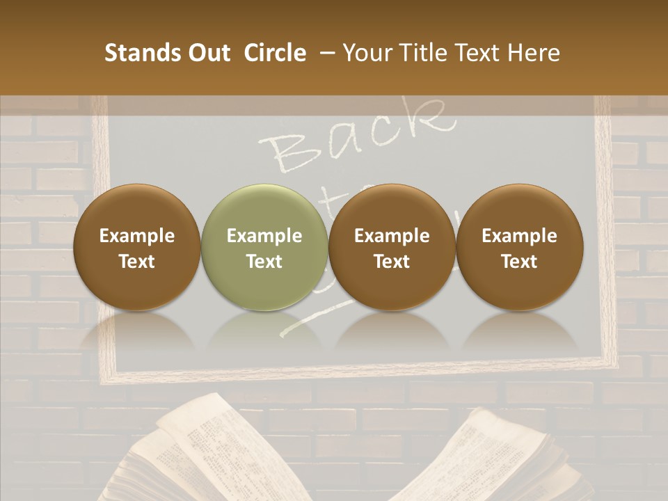 Blackboard Construction Writing PowerPoint Template