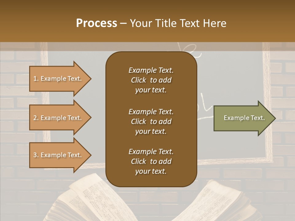 Blackboard Construction Writing PowerPoint Template