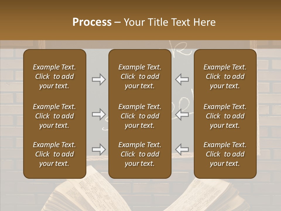 Blackboard Construction Writing PowerPoint Template