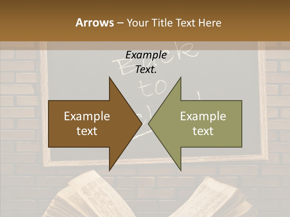 Blackboard Construction Writing PowerPoint Template
