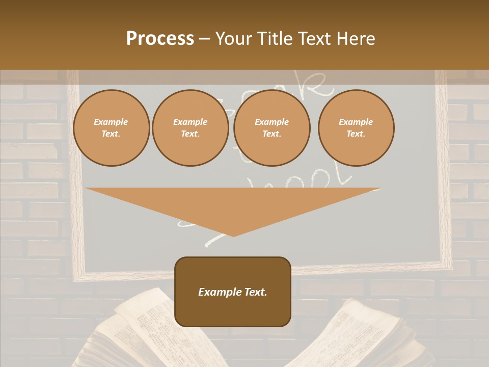 Blackboard Construction Writing PowerPoint Template