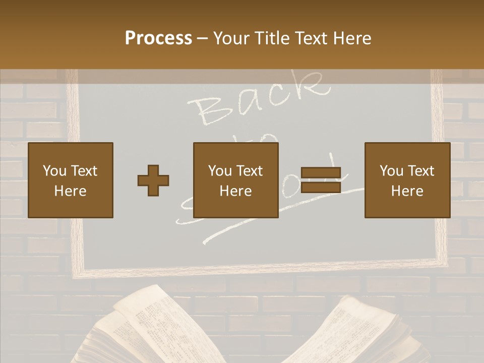 Blackboard Construction Writing PowerPoint Template