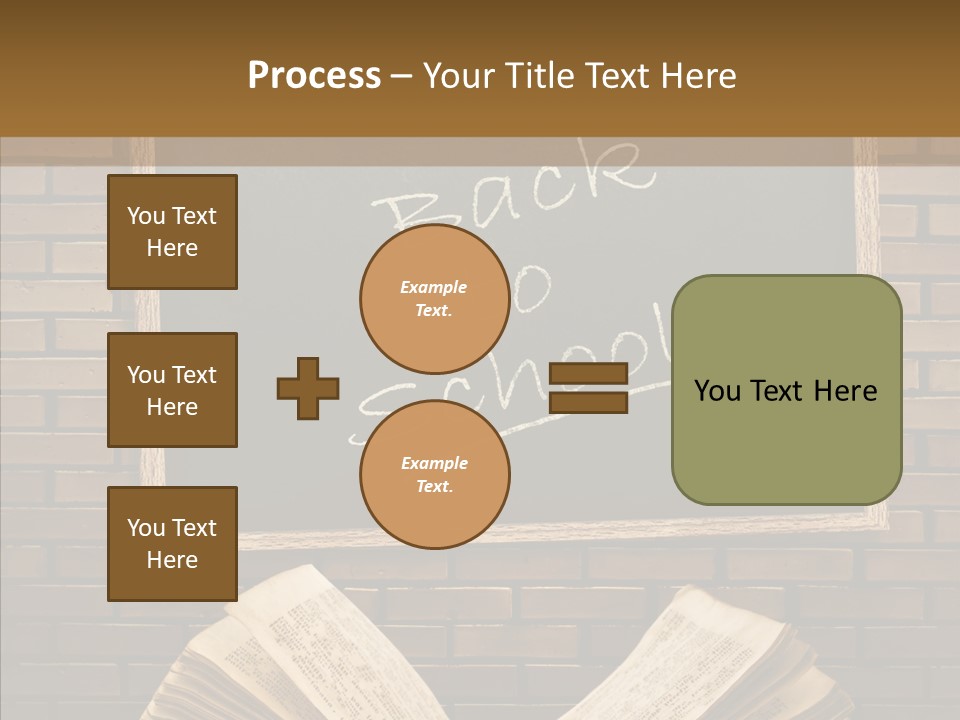 Blackboard Construction Writing PowerPoint Template