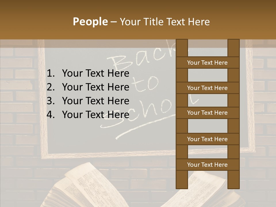 Blackboard Construction Writing PowerPoint Template