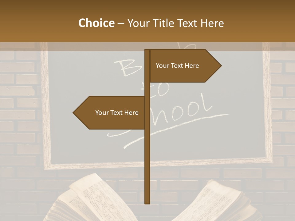 Blackboard Construction Writing PowerPoint Template