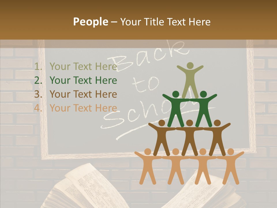 Blackboard Construction Writing PowerPoint Template