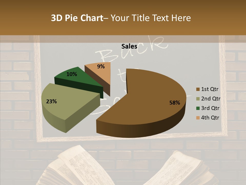 Blackboard Construction Writing PowerPoint Template