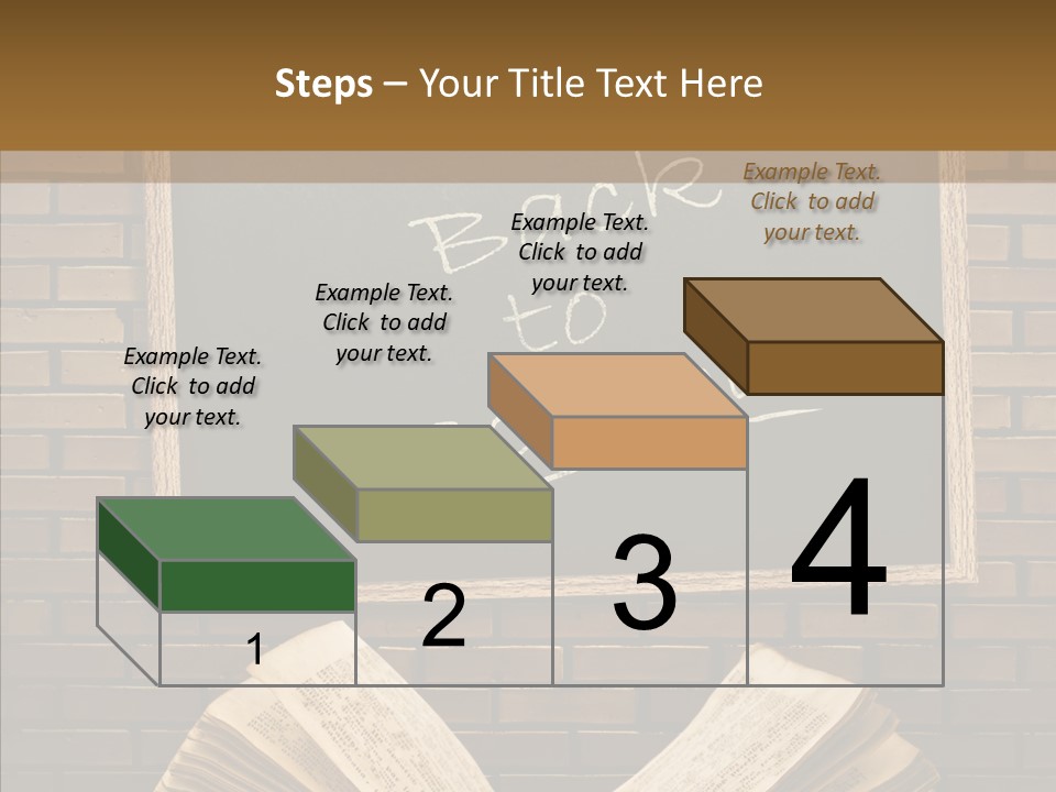 Blackboard Construction Writing PowerPoint Template