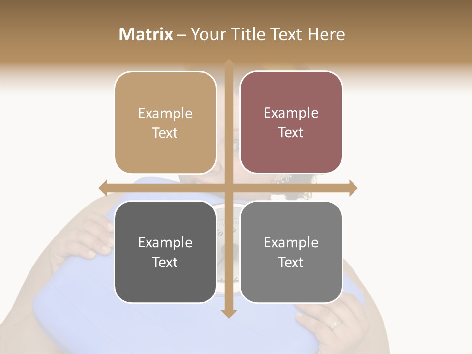 Care Young Girl PowerPoint Template