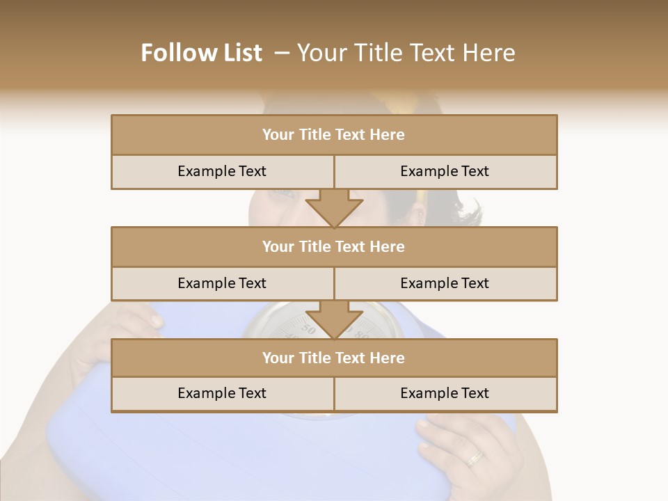 Care Young Girl PowerPoint Template