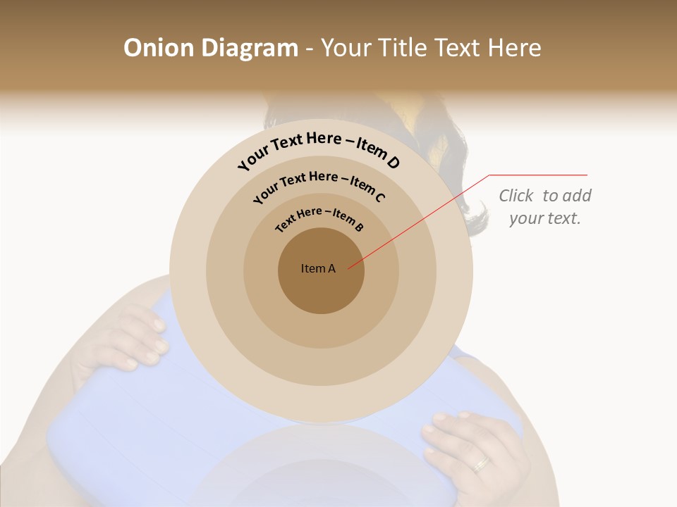 Care Young Girl PowerPoint Template