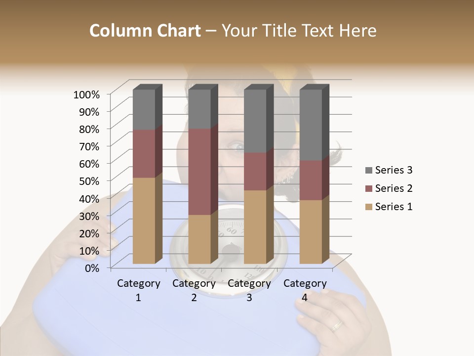 Care Young Girl PowerPoint Template