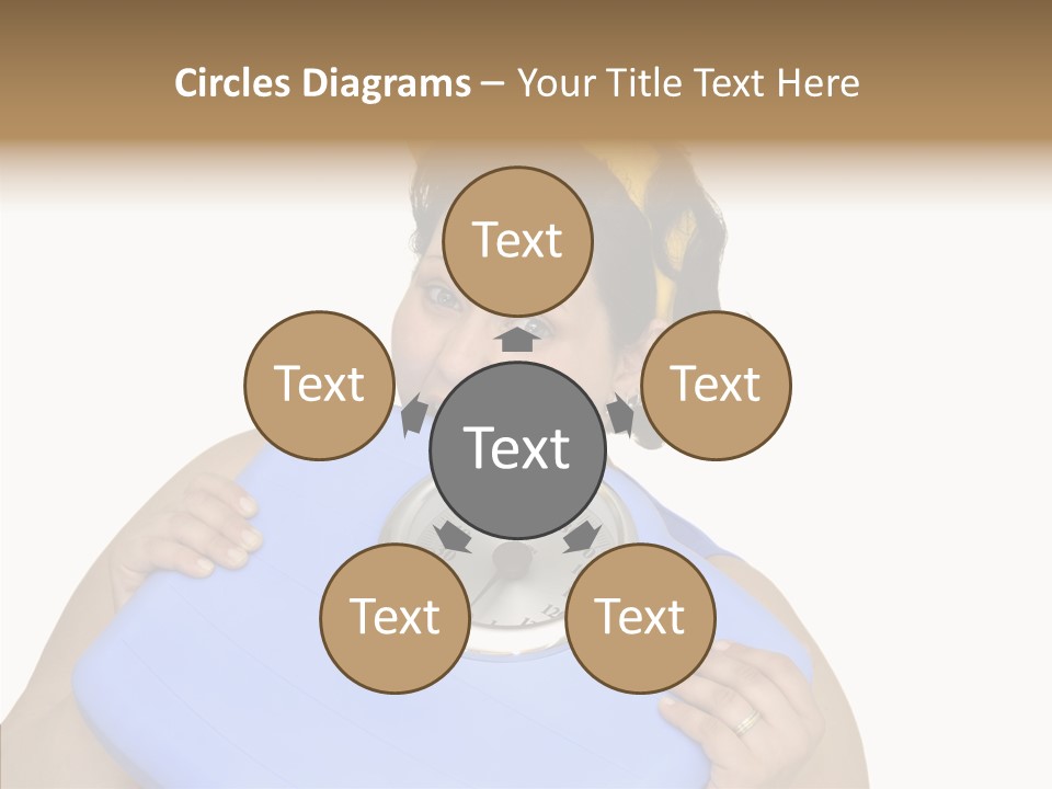 Care Young Girl PowerPoint Template