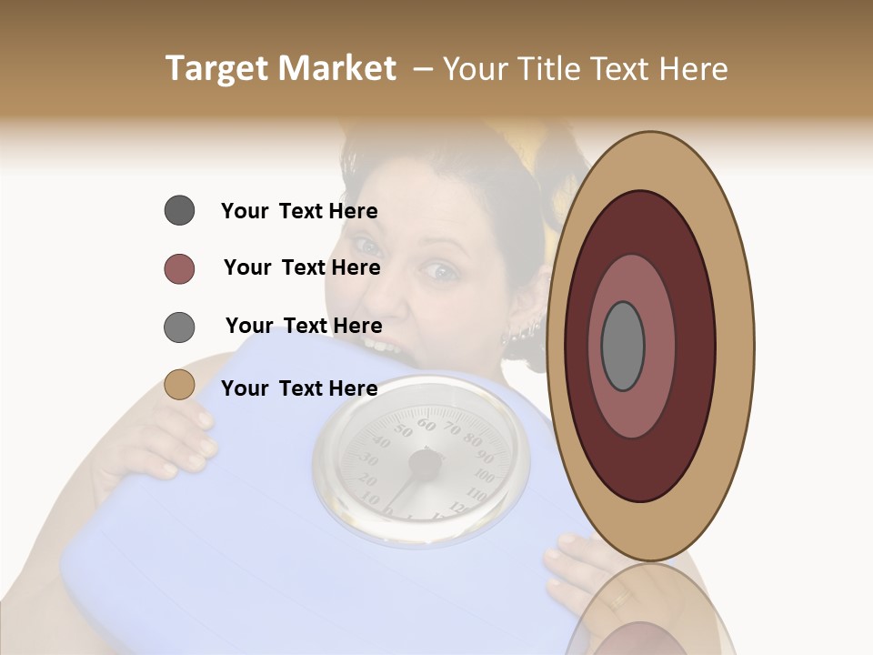 Care Young Girl PowerPoint Template