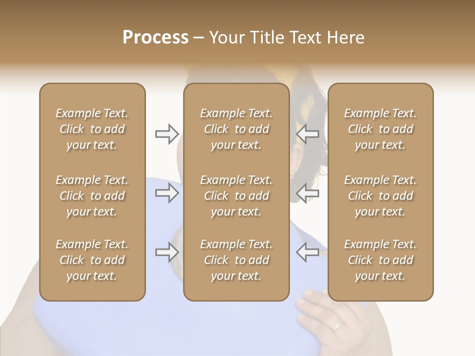 Care Young Girl PowerPoint Template